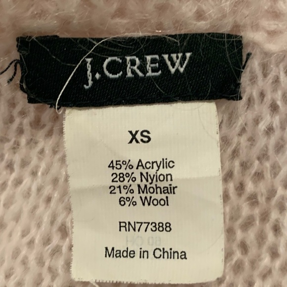 J. Crew Dolce Shawl Collar Sweater in Creme XS - Picture 4 of 5